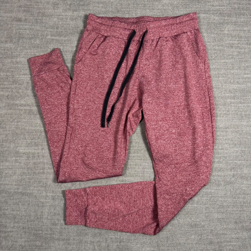 Buffbunny Jasmine Jogger Leggings Women Red Heather Athleisure See Measurements